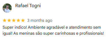 Depoimento de Cliente Satisfeita