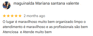 Depoimento de Cliente Satisfeita